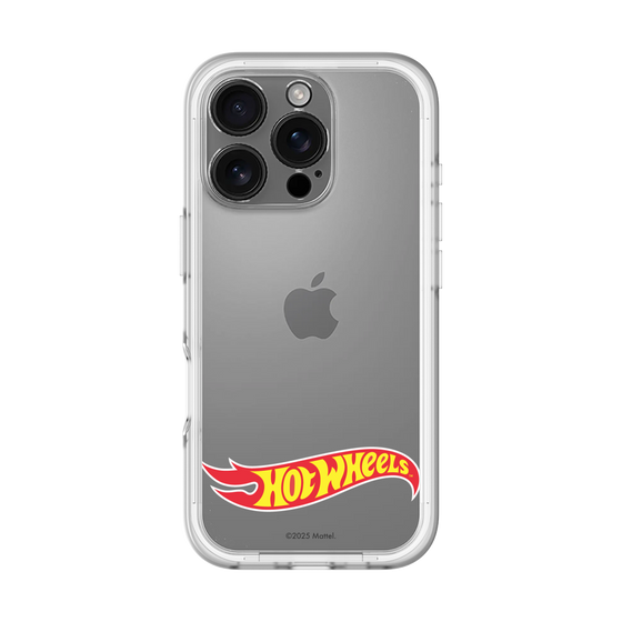 スリムプロテクションプレミアムケース［ Hot Wheels™ - ロゴ - クリア ］