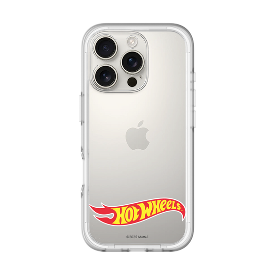 スリムプロテクションプレミアムケース［ Hot Wheels™ - ロゴ - クリア ］