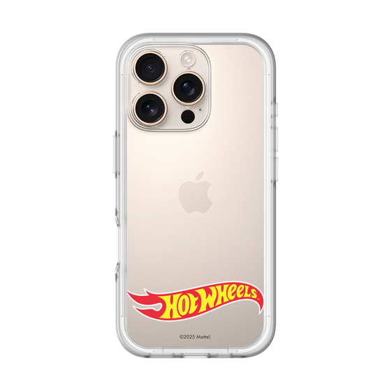 スリムプロテクションプレミアムケース［ Hot Wheels™ - ロゴ - クリア ］