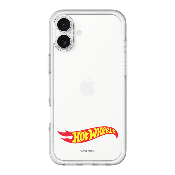 スリムプロテクションプレミアムケース［ Hot Wheels™ - ロゴ - クリア ］
