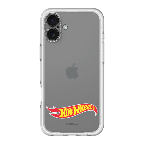 スリムプロテクションプレミアムケース［ Hot Wheels™ - ロゴ - クリア ］