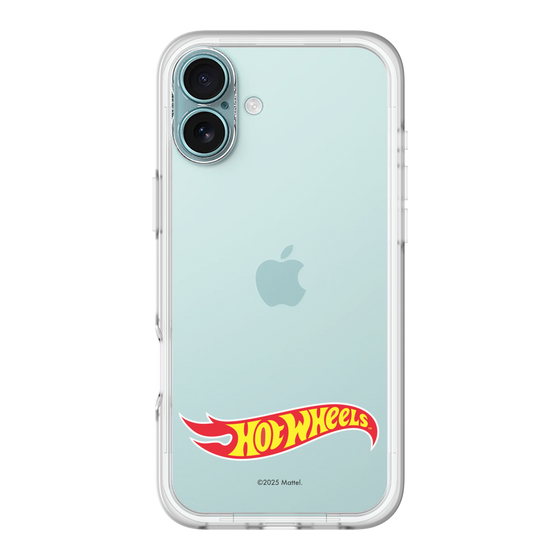 スリムプロテクションプレミアムケース［ Hot Wheels™ - ロゴ - クリア ］