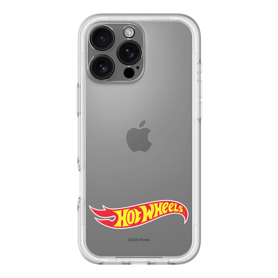 スリムプロテクションプレミアムケース［ Hot Wheels™ - ロゴ - クリア ］