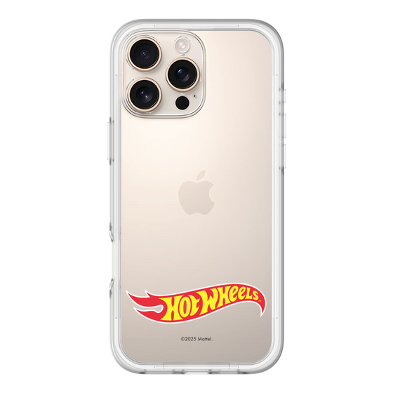 スリムプロテクションプレミアムケース［ Hot Wheels™ - ロゴ - クリア ］