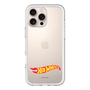 スリムプロテクションプレミアムケース［ Hot Wheels™ - ロゴ - クリア ］