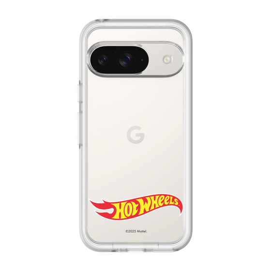 スリムプロテクションプレミアムケース［ Hot Wheels™ - ロゴ - クリア ］