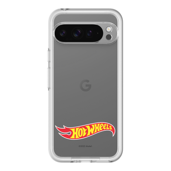 スリムプロテクションプレミアムケース［ Hot Wheels™ - ロゴ - クリア ］