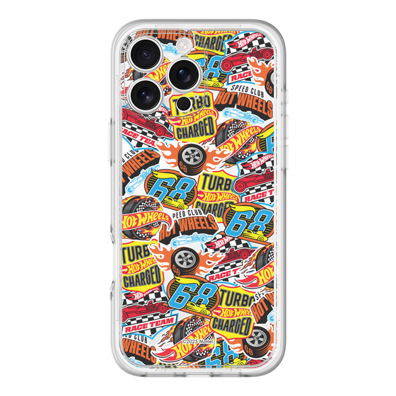 スリムプロテクションプレミアムケース［ Hot Wheels™ - ステッカー ］