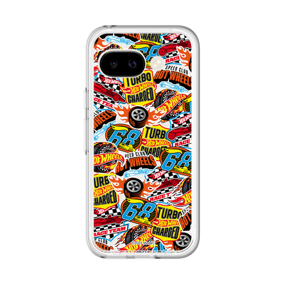 スリムプロテクションプレミアムケース［ Hot Wheels™ - ステッカー ］