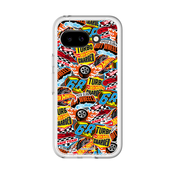 スリムプロテクションプレミアムケース［ Hot Wheels™ - ステッカー ］