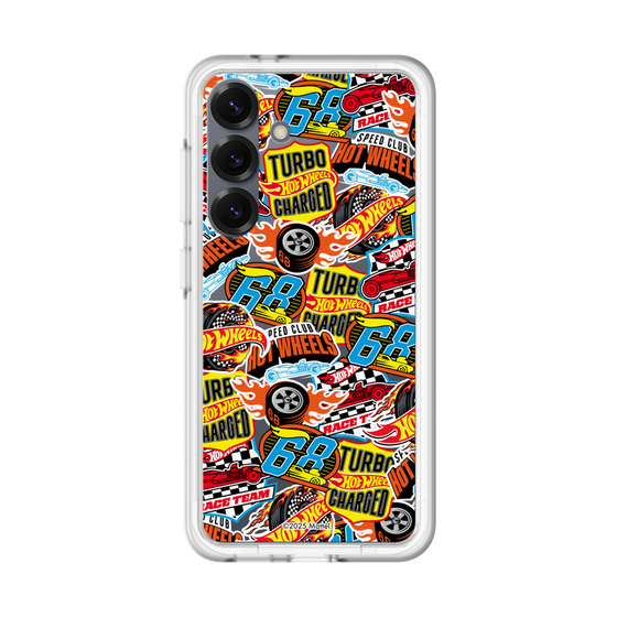 スリムプロテクションプレミアムケース［ Hot Wheels™ - ステッカー ］