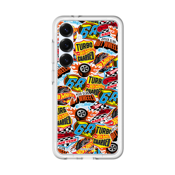 スリムプロテクションプレミアムケース［ Hot Wheels™ - ステッカー ］