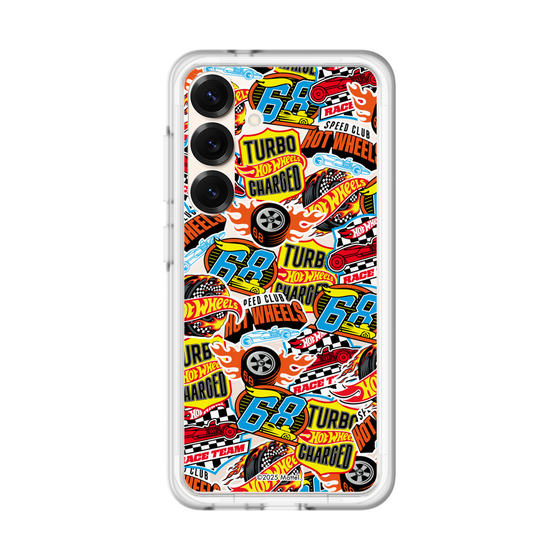 スリムプロテクションプレミアムケース［ Hot Wheels™ - ステッカー ］