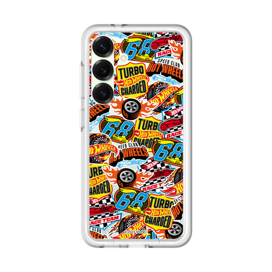 スリムプロテクションプレミアムケース［ Hot Wheels™ - ステッカー ］