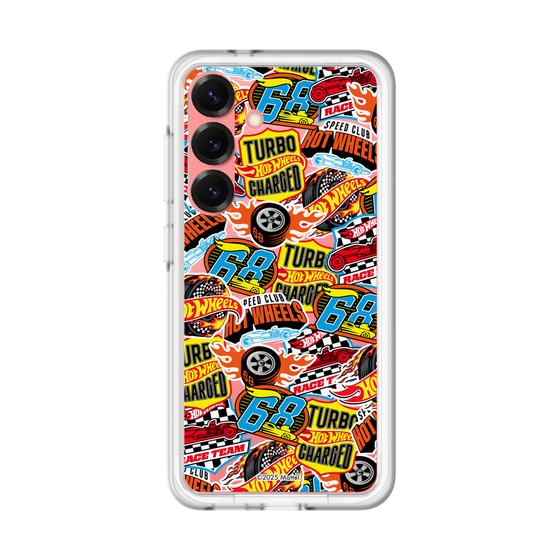 スリムプロテクションプレミアムケース［ Hot Wheels™ - ステッカー ］