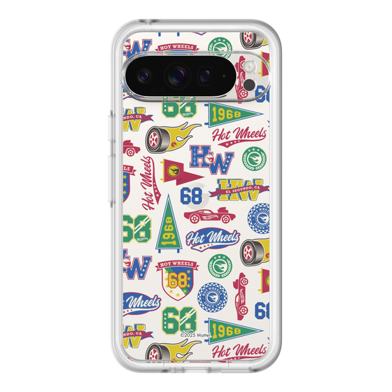 スリムプロテクションプレミアムケース［ Hot Wheels™ - ワッペン ］