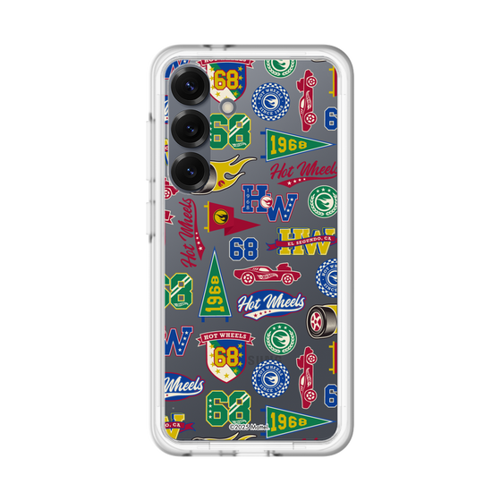 スリムプロテクションプレミアムケース［ Hot Wheels™ - ワッペン ］