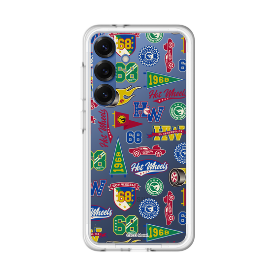 スリムプロテクションプレミアムケース［ Hot Wheels™ - ワッペン ］