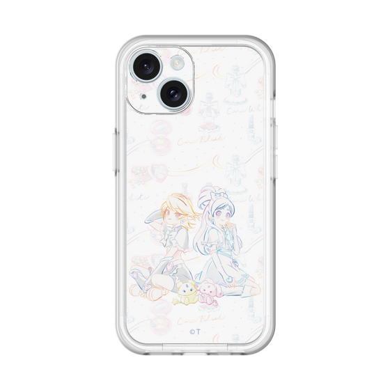 スリムプロテクションプレミアムケース［ ふたりはプリキュア- キュアブラックとキュアホワイト ］