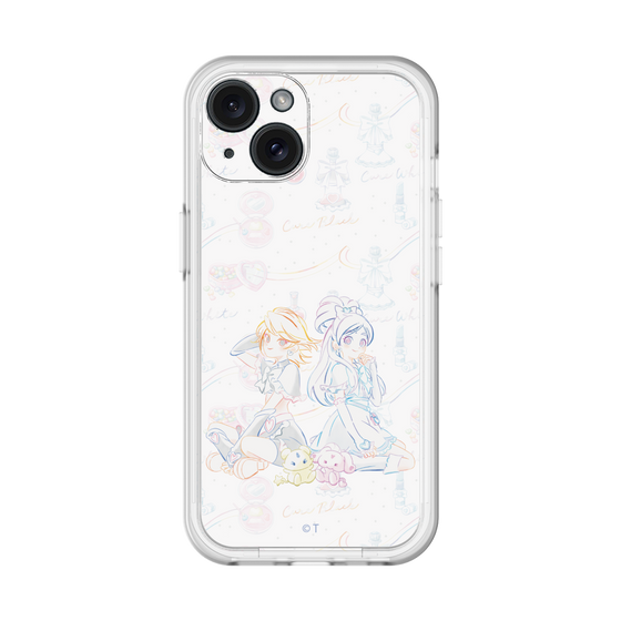 スリムプロテクションプレミアムケース［ ふたりはプリキュア- キュアブラックとキュアホワイト ］