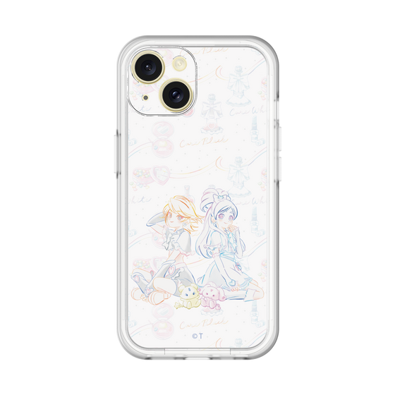 スリムプロテクションプレミアムケース［ ふたりはプリキュア- キュアブラックとキュアホワイト ］
