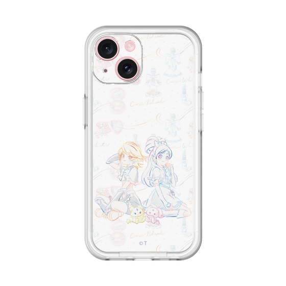 スリムプロテクションプレミアムケース［ ふたりはプリキュア- キュアブラックとキュアホワイト ］