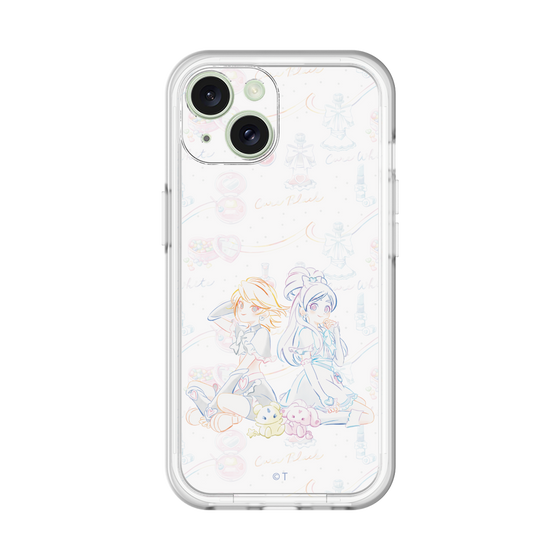 スリムプロテクションプレミアムケース［ ふたりはプリキュア- キュアブラックとキュアホワイト ］