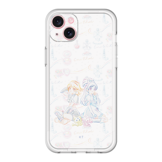 スリムプロテクションプレミアムケース［ ふたりはプリキュア- キュアブラックとキュアホワイト ］