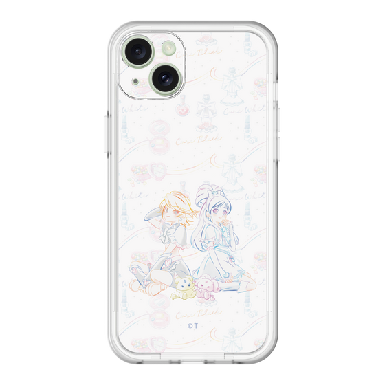 スリムプロテクションプレミアムケース［ ふたりはプリキュア- キュアブラックとキュアホワイト ］