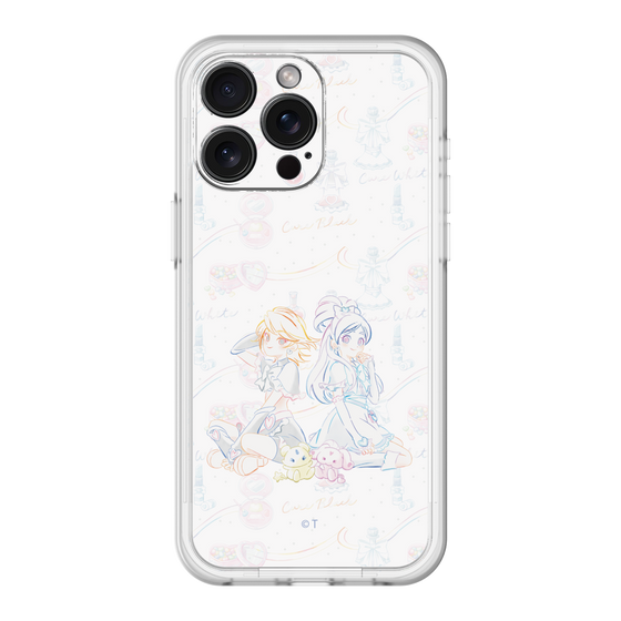 スリムプロテクションプレミアムケース［ ふたりはプリキュア- キュアブラックとキュアホワイト ］