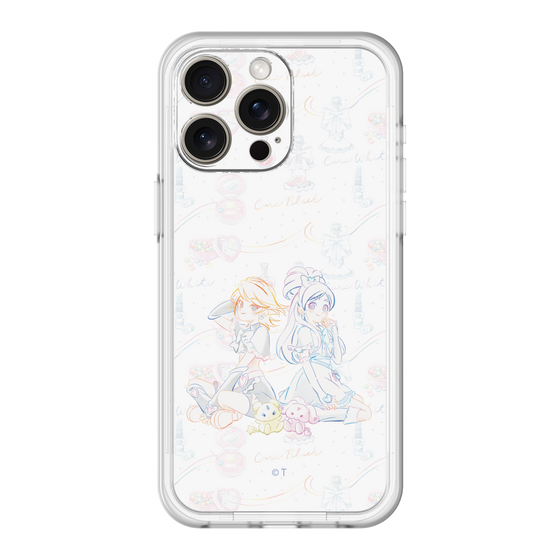 スリムプロテクションプレミアムケース［ ふたりはプリキュア- キュアブラックとキュアホワイト ］