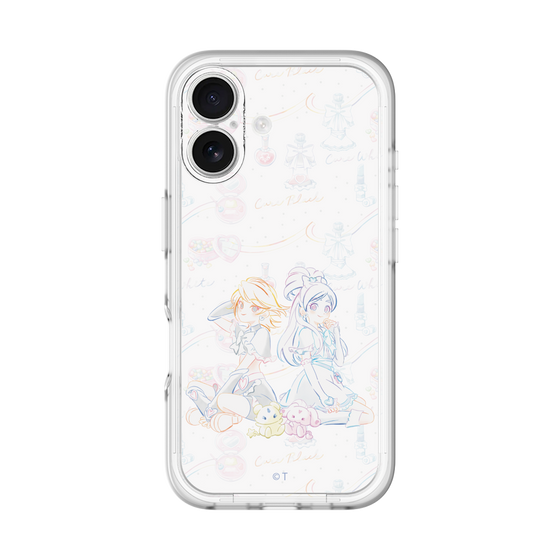 スリムプロテクションプレミアムケース［ ふたりはプリキュア- キュアブラックとキュアホワイト ］