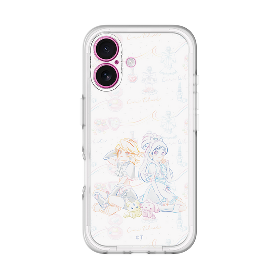 スリムプロテクションプレミアムケース［ ふたりはプリキュア- キュアブラックとキュアホワイト ］