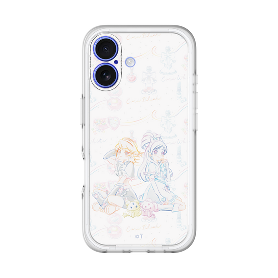 スリムプロテクションプレミアムケース［ ふたりはプリキュア- キュアブラックとキュアホワイト ］