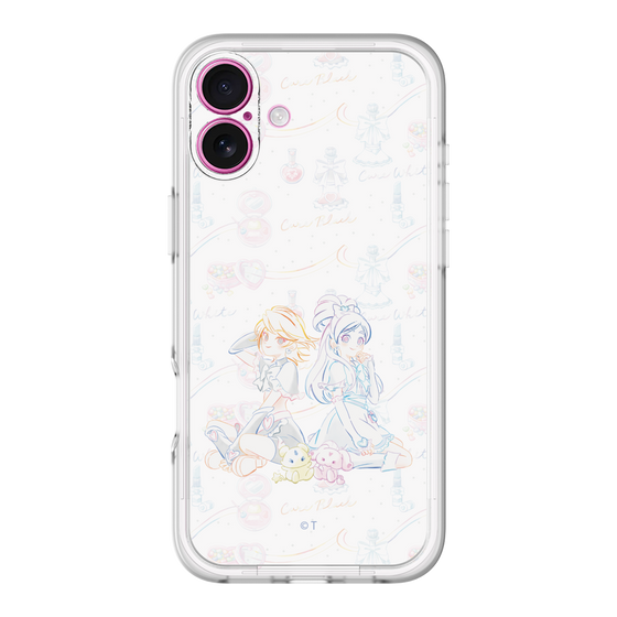 スリムプロテクションプレミアムケース［ ふたりはプリキュア- キュアブラックとキュアホワイト ］
