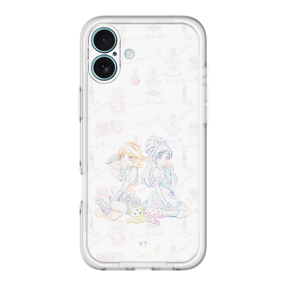 スリムプロテクションプレミアムケース［ ふたりはプリキュア- キュアブラックとキュアホワイト ］