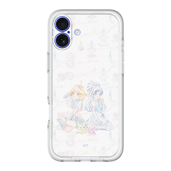 スリムプロテクションプレミアムケース［ ふたりはプリキュア- キュアブラックとキュアホワイト ］