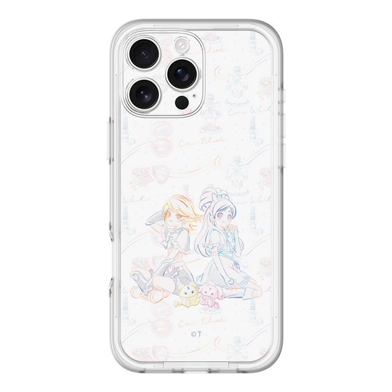 スリムプロテクションプレミアムケース［ ふたりはプリキュア- キュアブラックとキュアホワイト ］