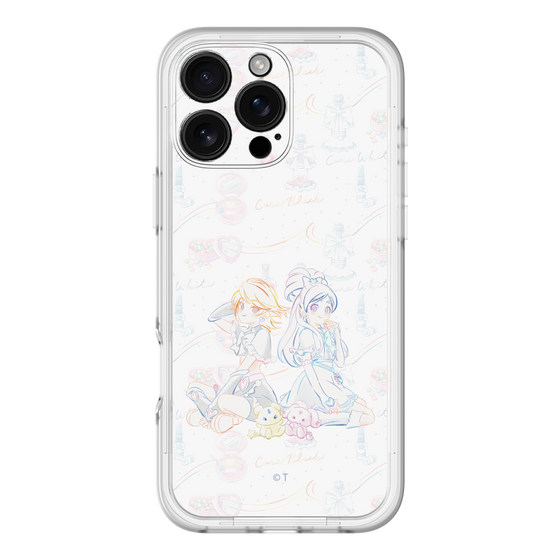 スリムプロテクションプレミアムケース［ ふたりはプリキュア- キュアブラックとキュアホワイト ］