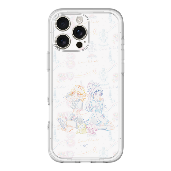 スリムプロテクションプレミアムケース［ ふたりはプリキュア- キュアブラックとキュアホワイト ］