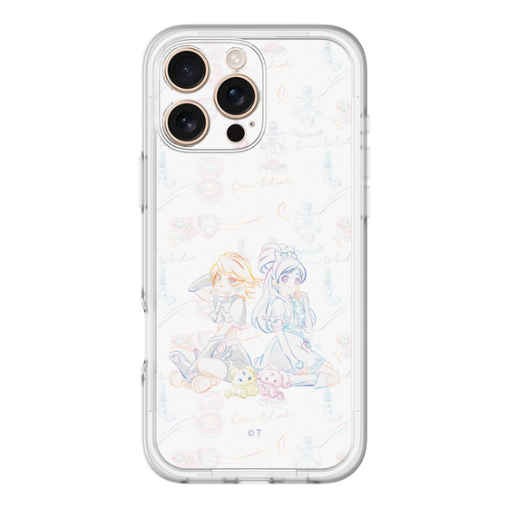 スリムプロテクションプレミアムケース［ ふたりはプリキュア- キュアブラックとキュアホワイト ］