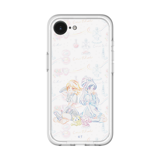 スリムプロテクションプレミアムケース［ ふたりはプリキュア- キュアブラックとキュアホワイト ］