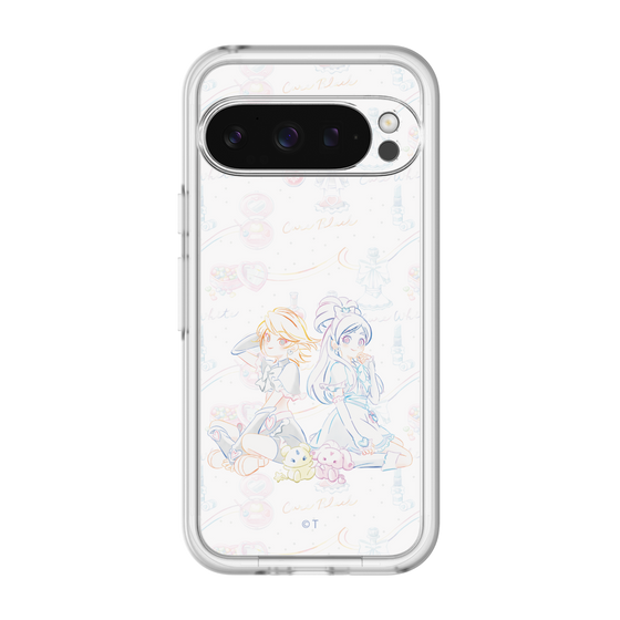 スリムプロテクションプレミアムケース［ ふたりはプリキュア- キュアブラックとキュアホワイト ］