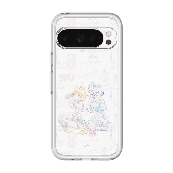 スリムプロテクションプレミアムケース［ ふたりはプリキュア- キュアブラックとキュアホワイト ］