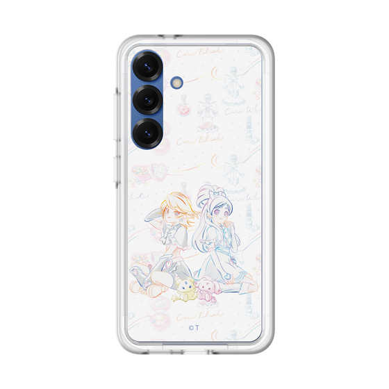 スリムプロテクションプレミアムケース［ ふたりはプリキュア- キュアブラックとキュアホワイト ］