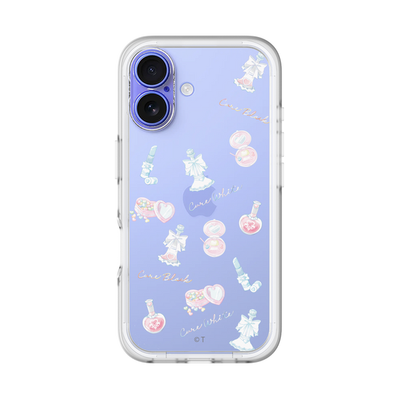 スリムプロテクションプレミアムケース［ ふたりはプリキュア- パターン - クリア ］