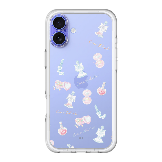 スリムプロテクションプレミアムケース［ ふたりはプリキュア- パターン - クリア ］