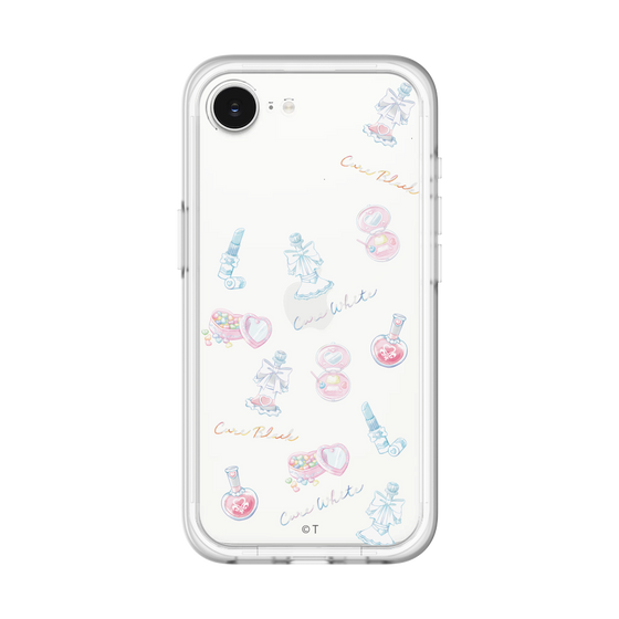 スリムプロテクションプレミアムケース［ ふたりはプリキュア- パターン - クリア ］