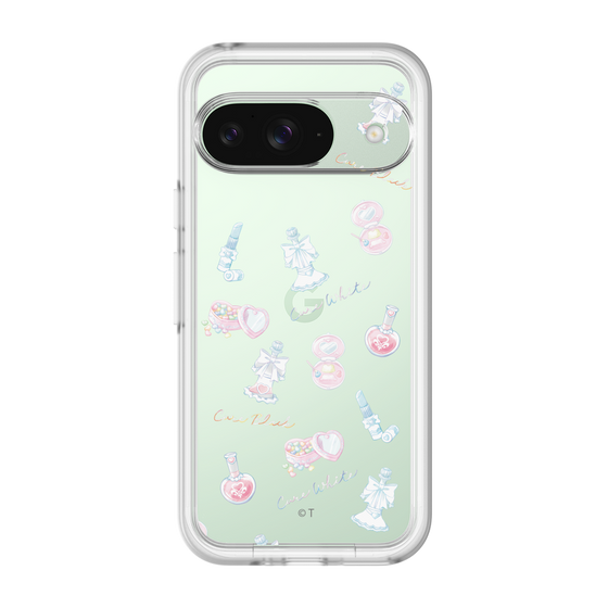 スリムプロテクションプレミアムケース［ ふたりはプリキュア- パターン - クリア ］