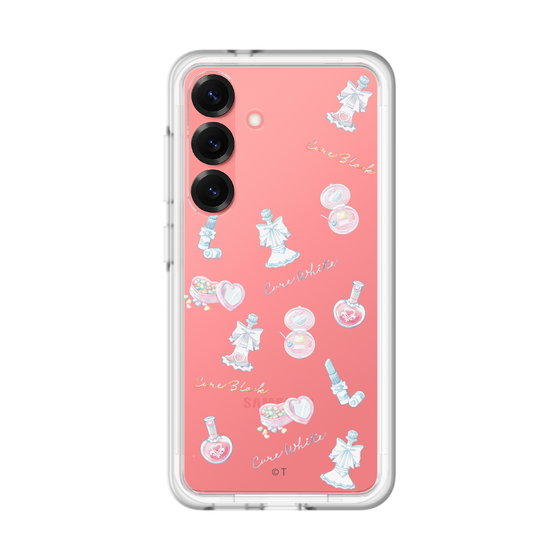 スリムプロテクションプレミアムケース［ ふたりはプリキュア- パターン - クリア ］